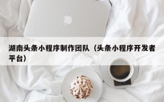 三亚湖南头条小程序制作团队（头条小程序开发者平台）
